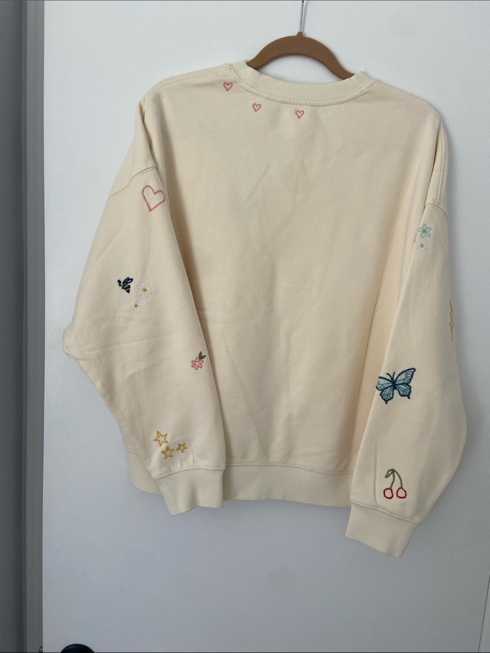 Driftwood Butter Yellow Embroidered Sweatshirt - Picture 7 of 9